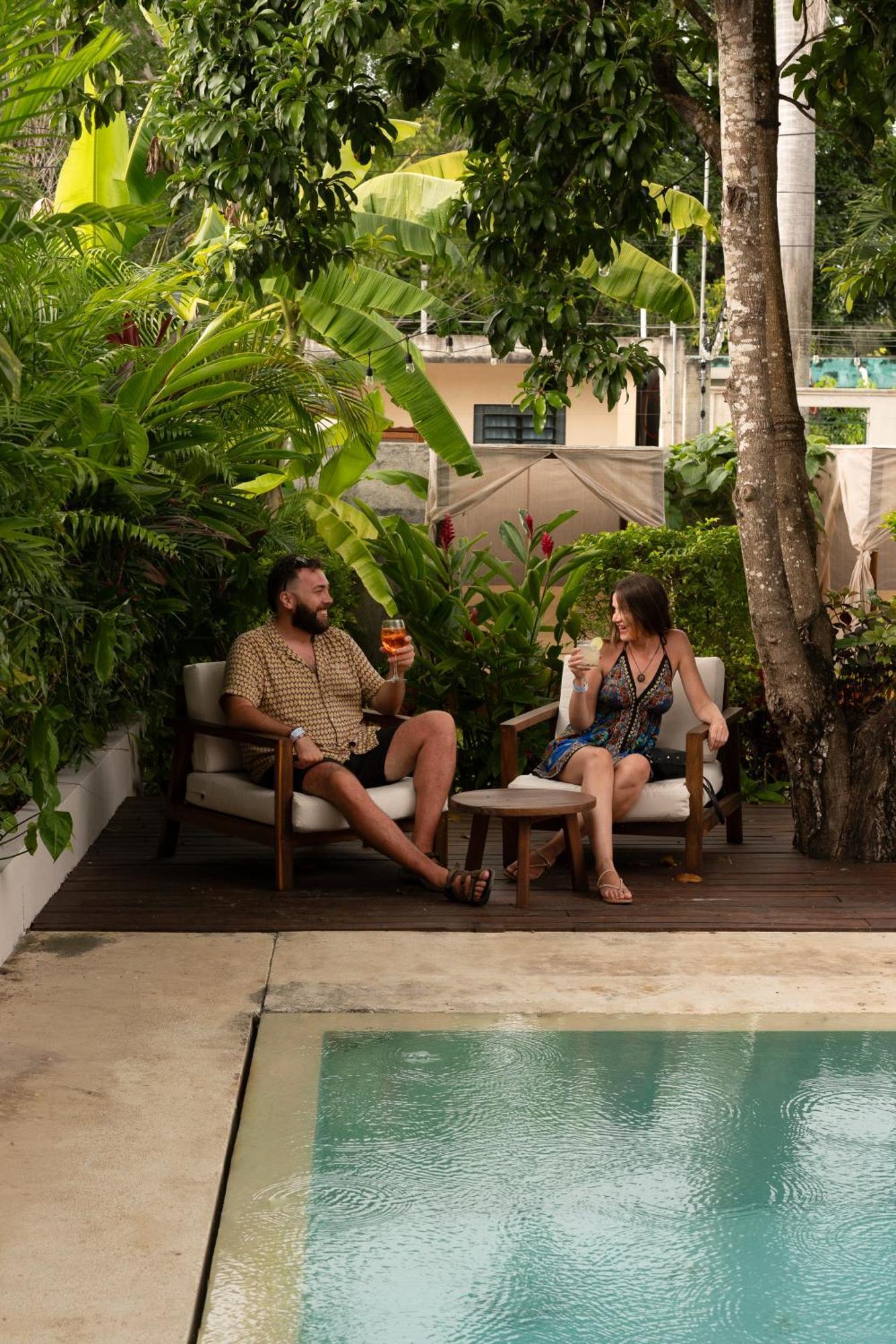 Agam Hotel Bacalar Eksteriør billede